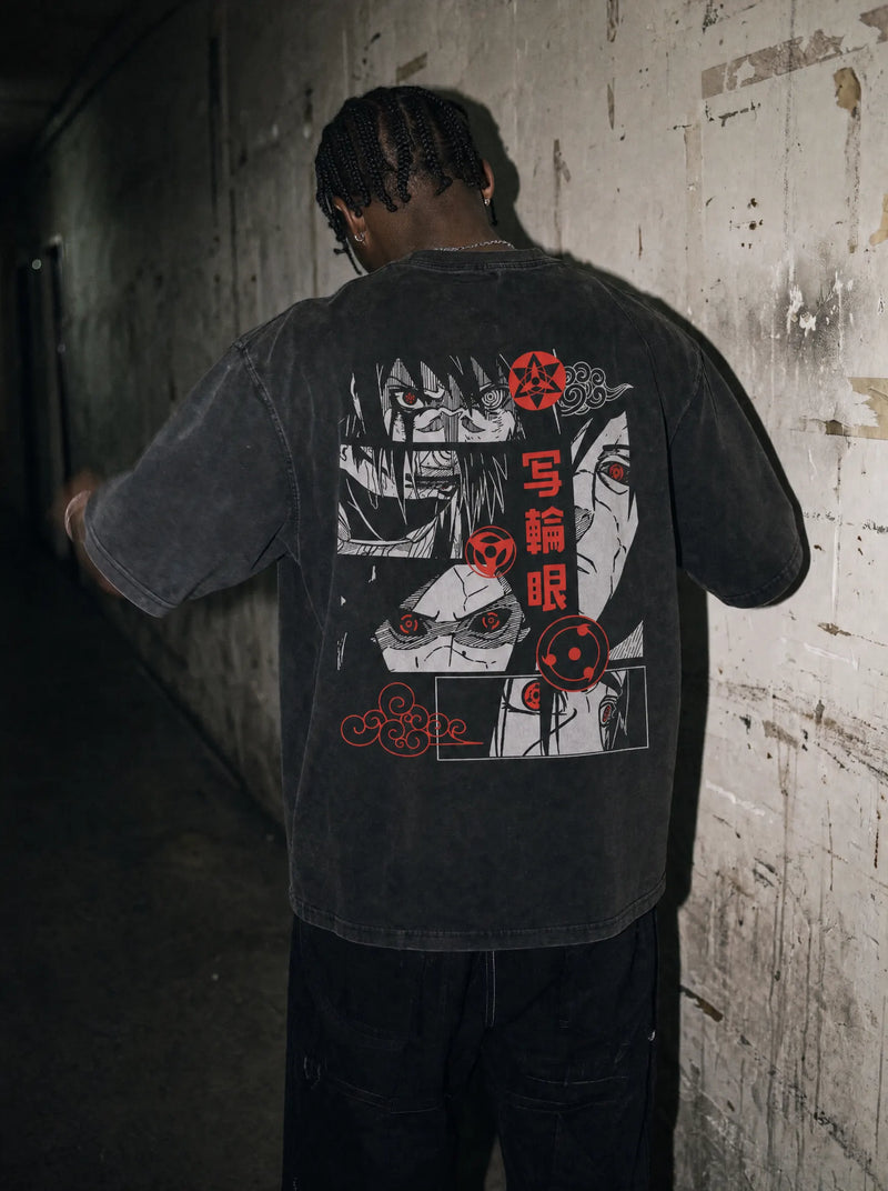 Visual Prowess 2-Sided Vintage Tee - Naruto-inspired design by Torazen