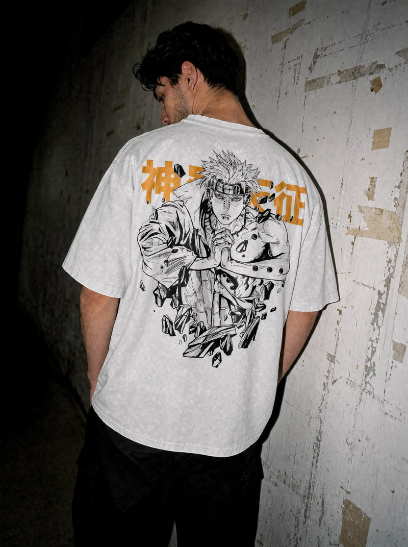 Tensei 2-Sided Vintage Tee - Naruto-inspired design by Torazen