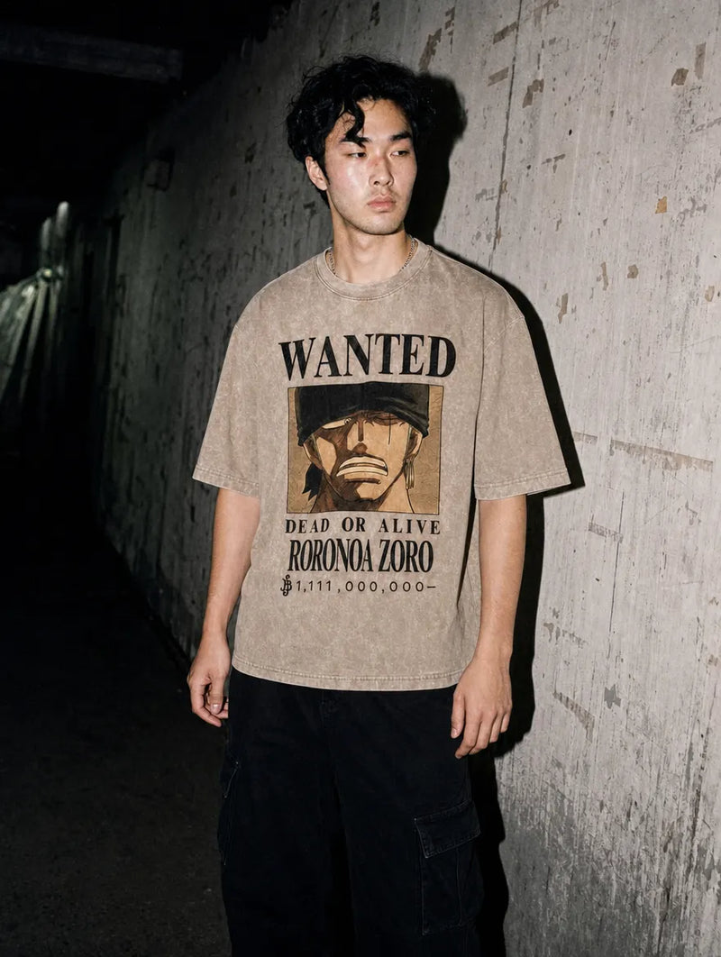 Wanted Posters Vintage Tee - One Piece-inspired design by Torazen