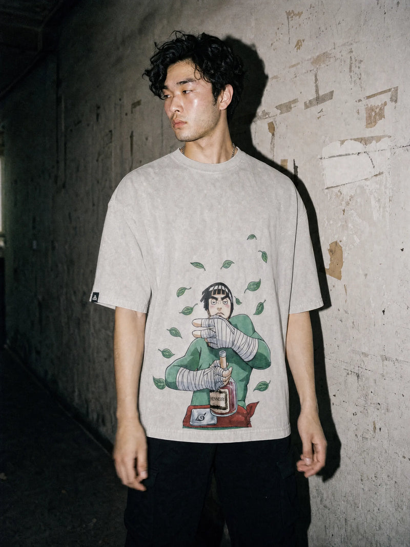 Leaf Stumble Vintage Tee - Naruto-inspired design by Torazen