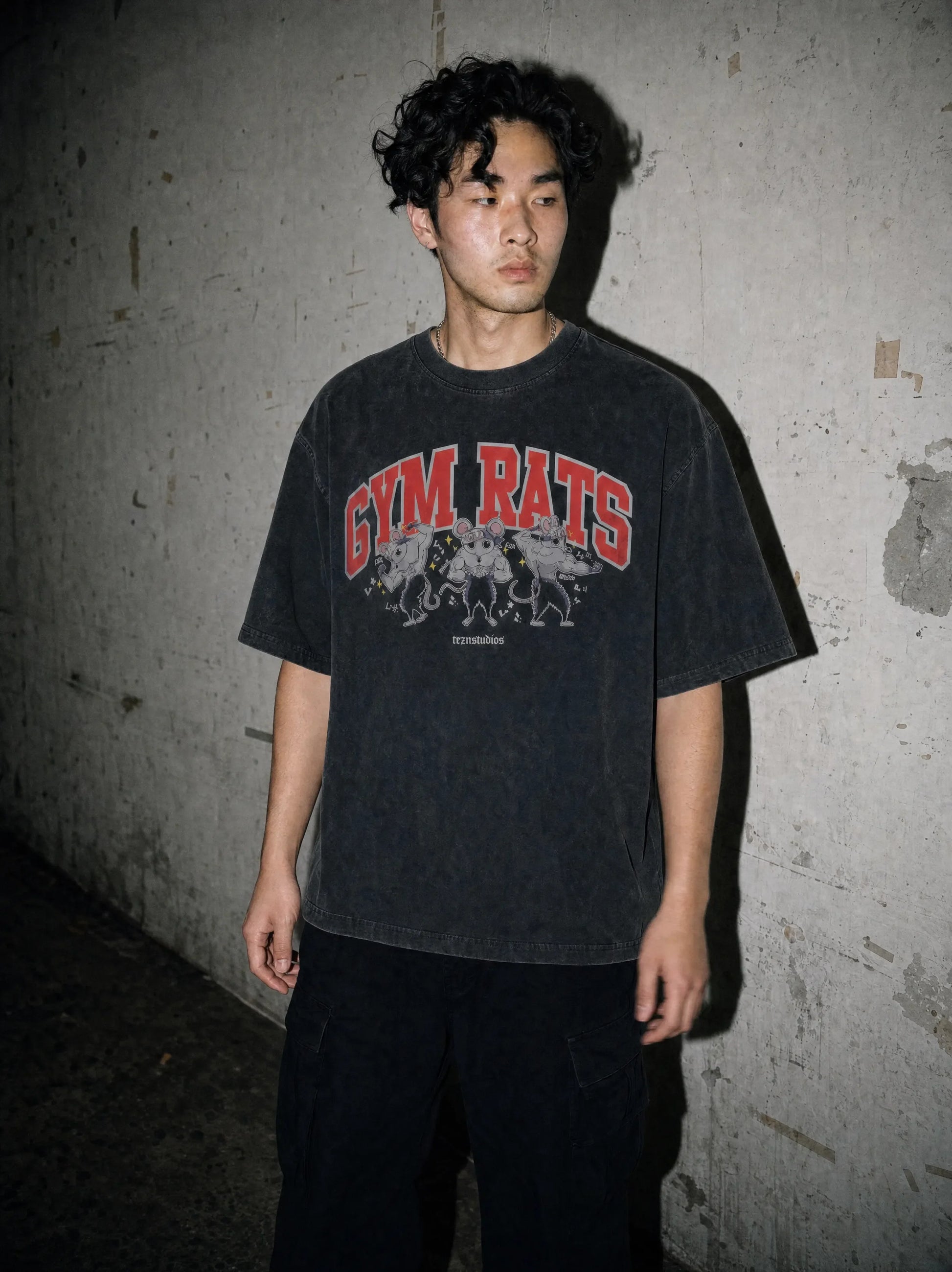 D-SLYR ✦ Gym Rats 'Ninju' Vintage Tee