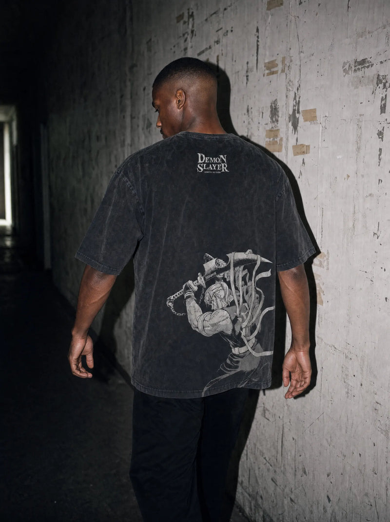 Lord Tengen 2-Sided Vintage Tee - Demon Slayer-inspired design by Torazen