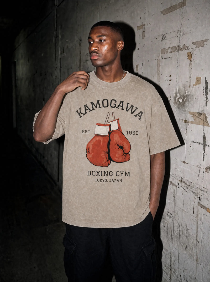 Ippo Spar Vintage Tee - Hajime no Ippo-inspired design by Torazen