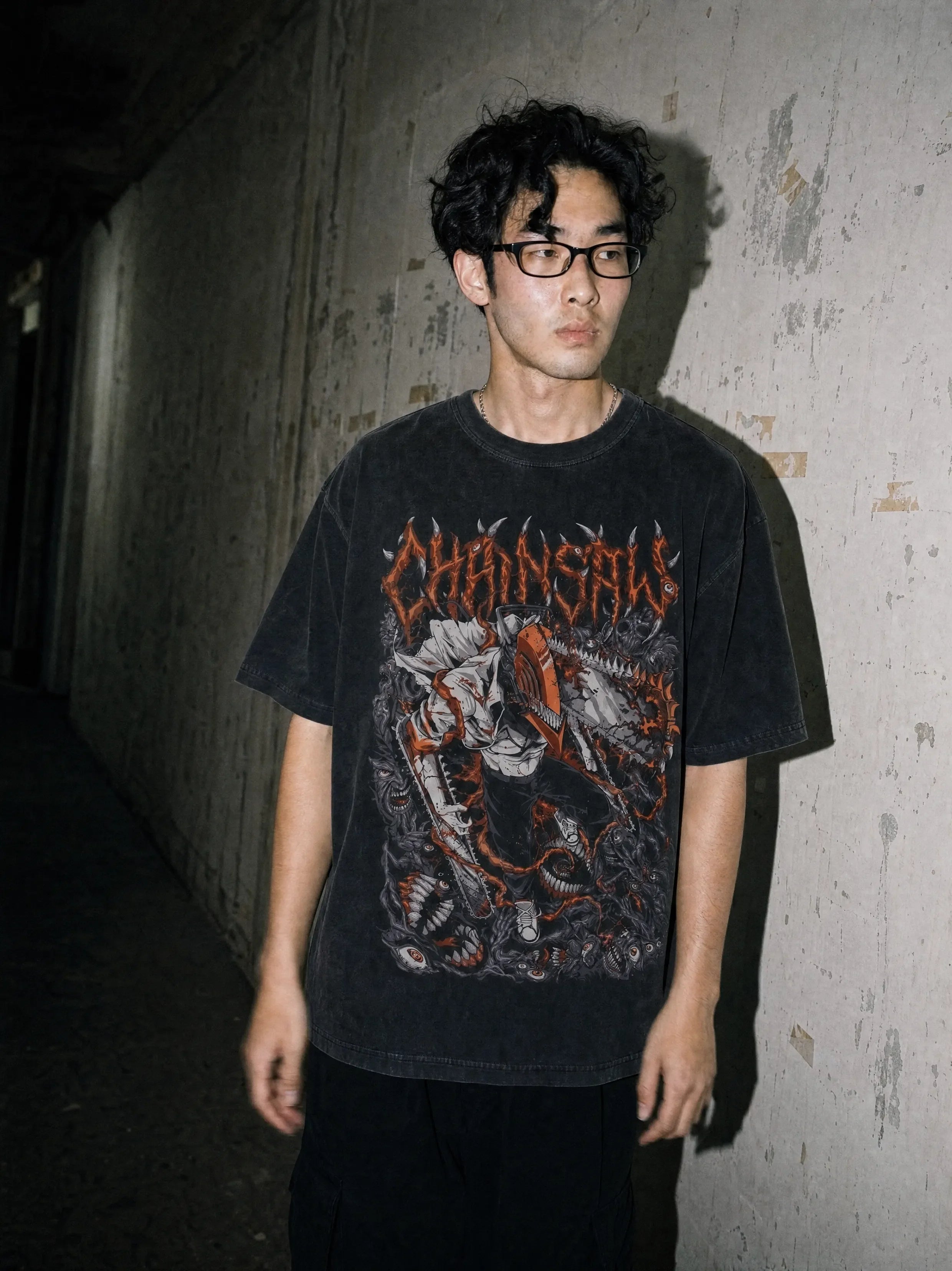 CSM ✦ Chainsaw Fiend Chainsaw Fury Vintage Tee PDP