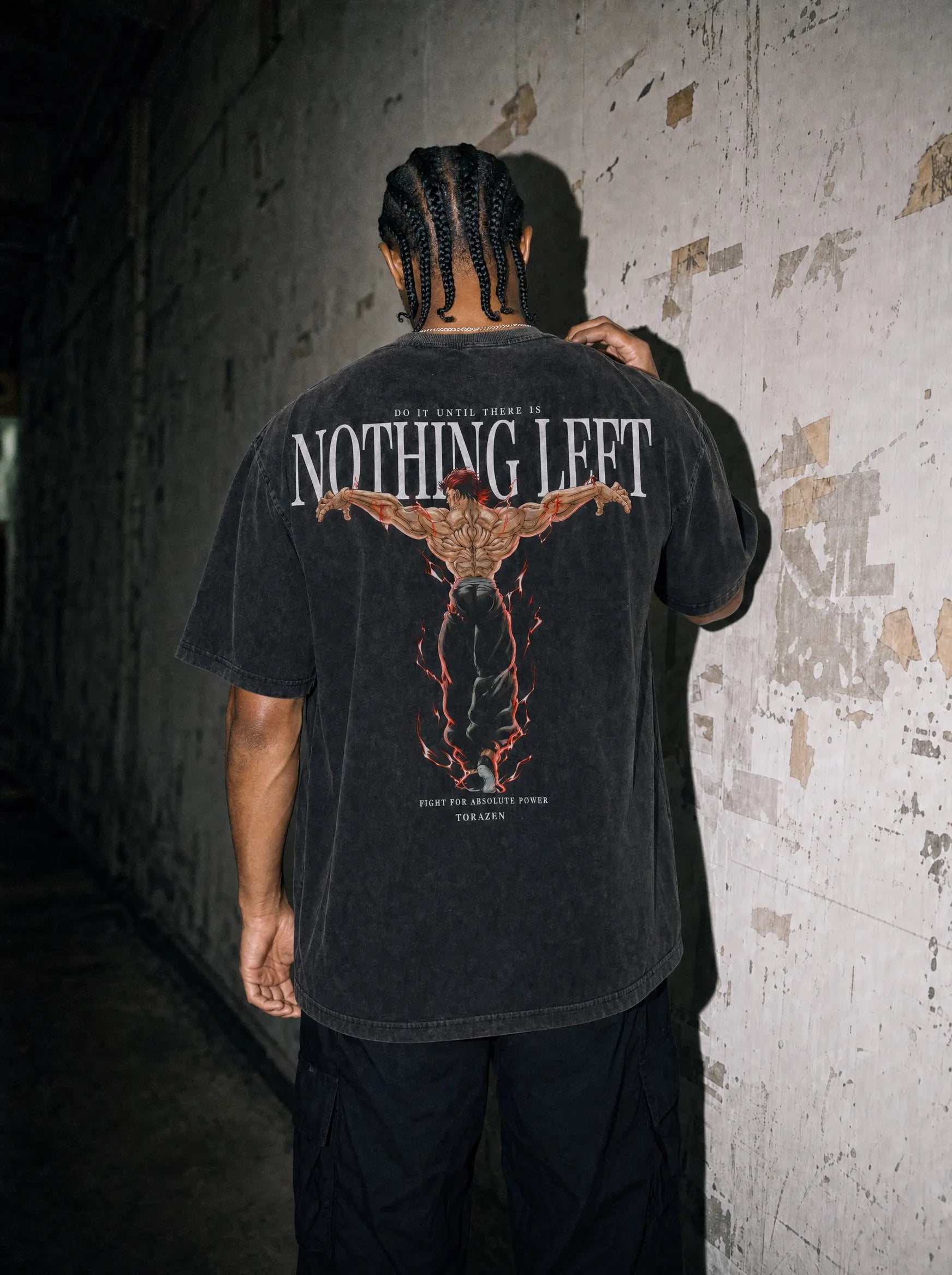 BAKI ✦ Limit Breaker Vintage Tee PDP