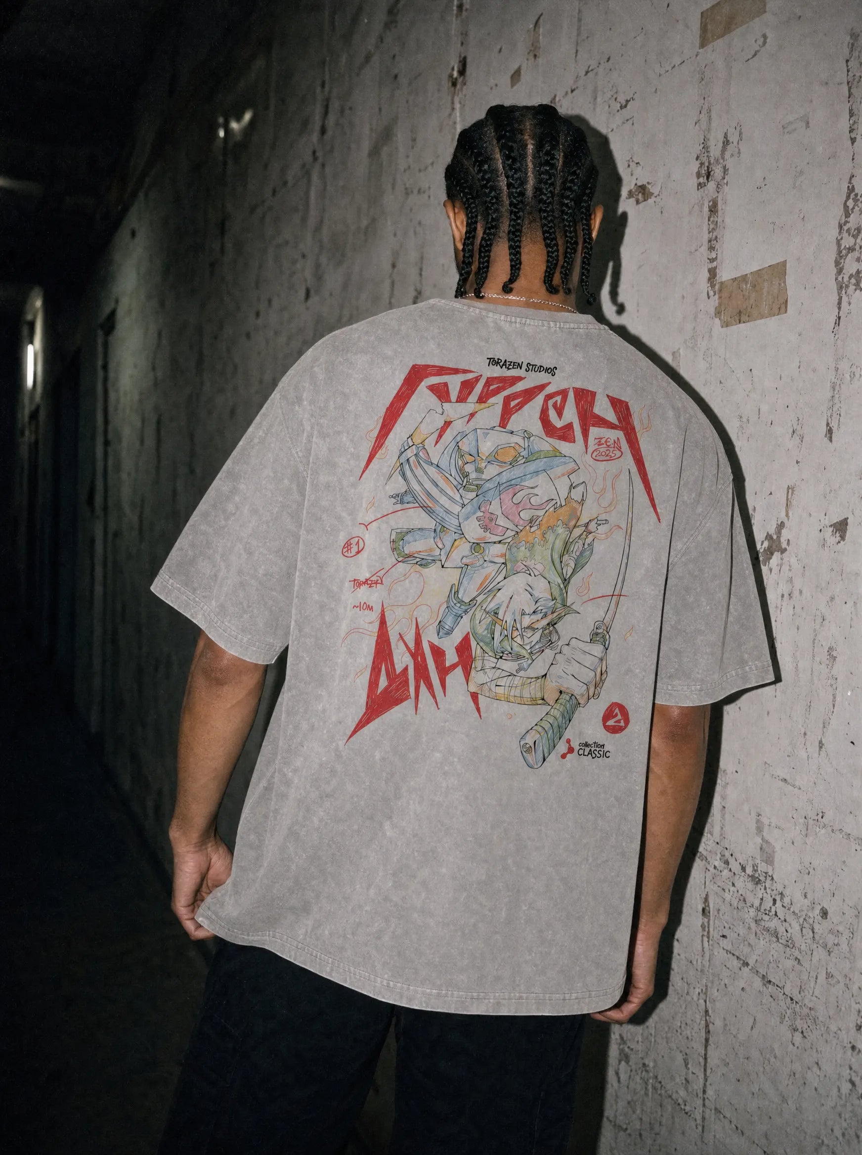 GUR-LAG ✦ Row Row Fight the Power Vintage Tee PDP