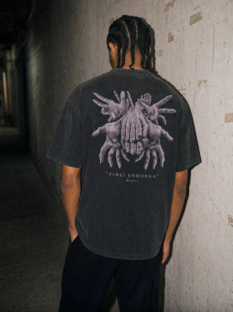 Idle Touch Vintage Tee - Jujutsu Kaisen-inspired design by Torazen
