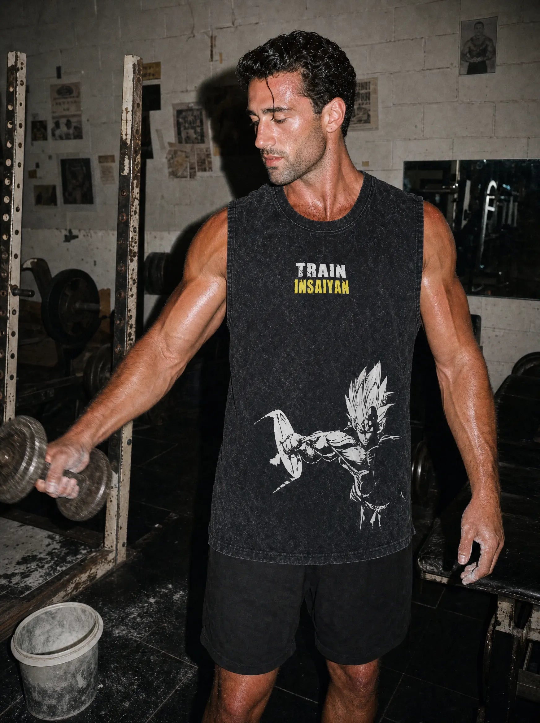 DBZ ✦ Train Insaiyan Vintage Tank Top