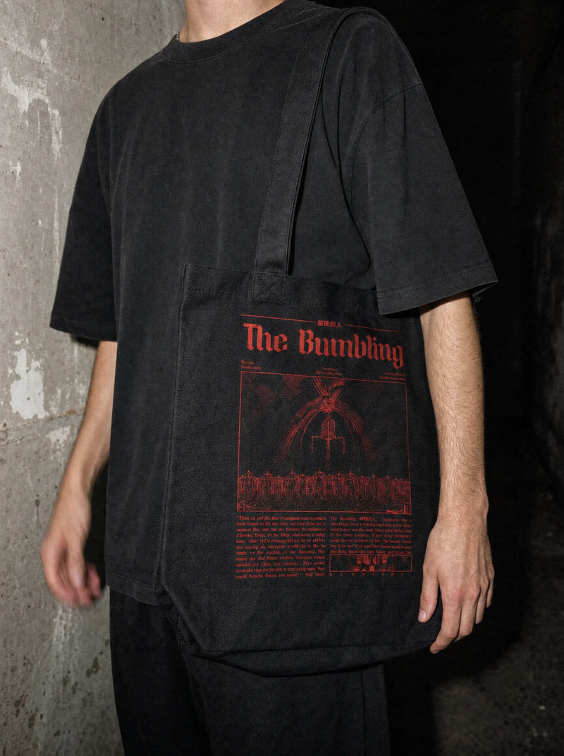 The Rumbling Tote Bag - Attack on Titan-inspired design by Torazen