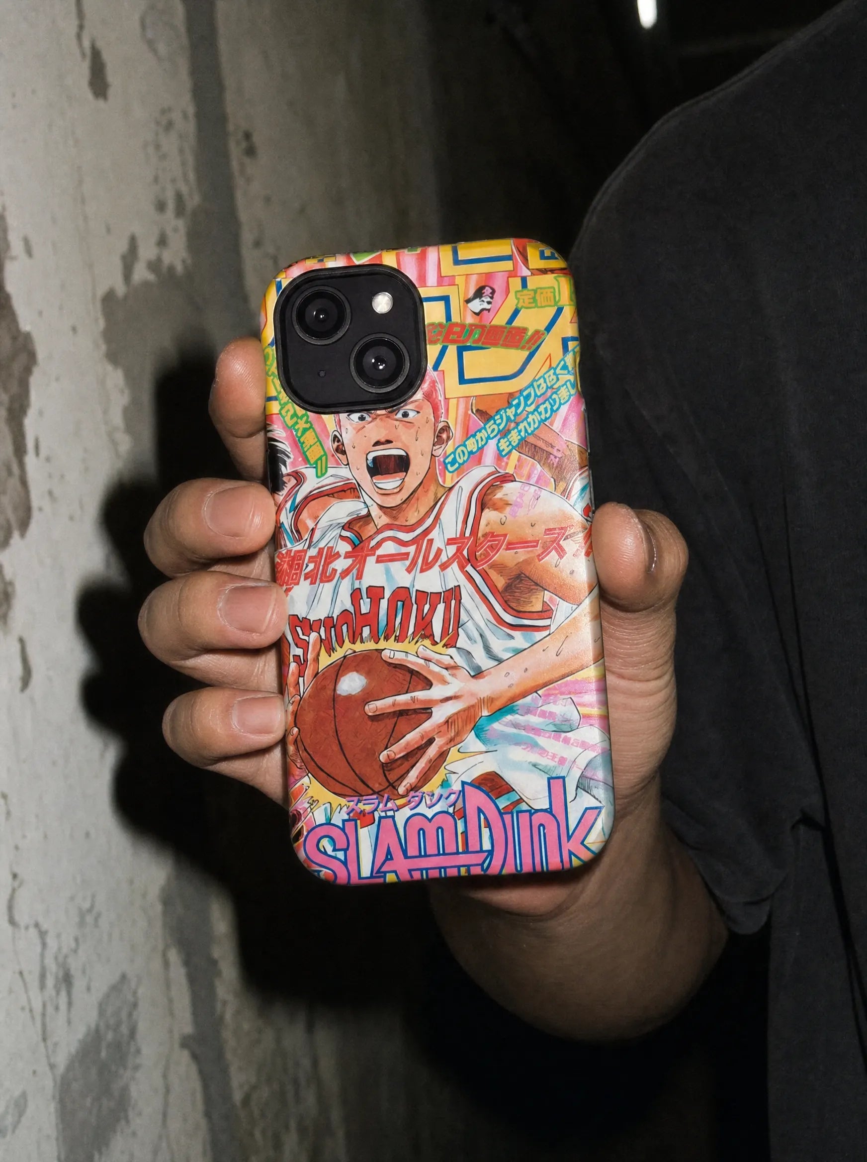 OTH ✦ Slam Dunk iPhone Case on-model PDP image