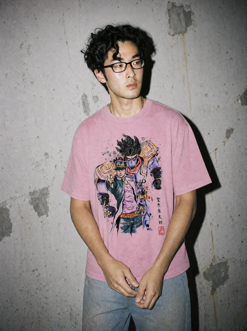 JJBA ✦ Joestar Graphic Tee on-model PDP image