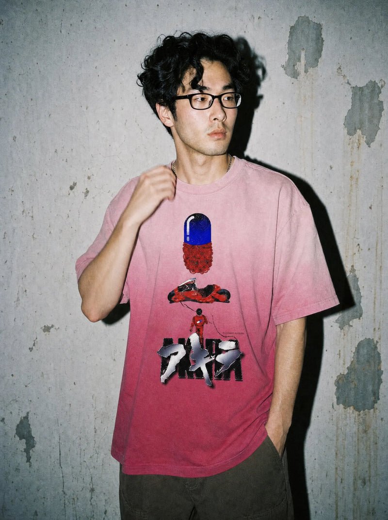 CSM ✦ Akira Tie Dye Tee on-model PDP image