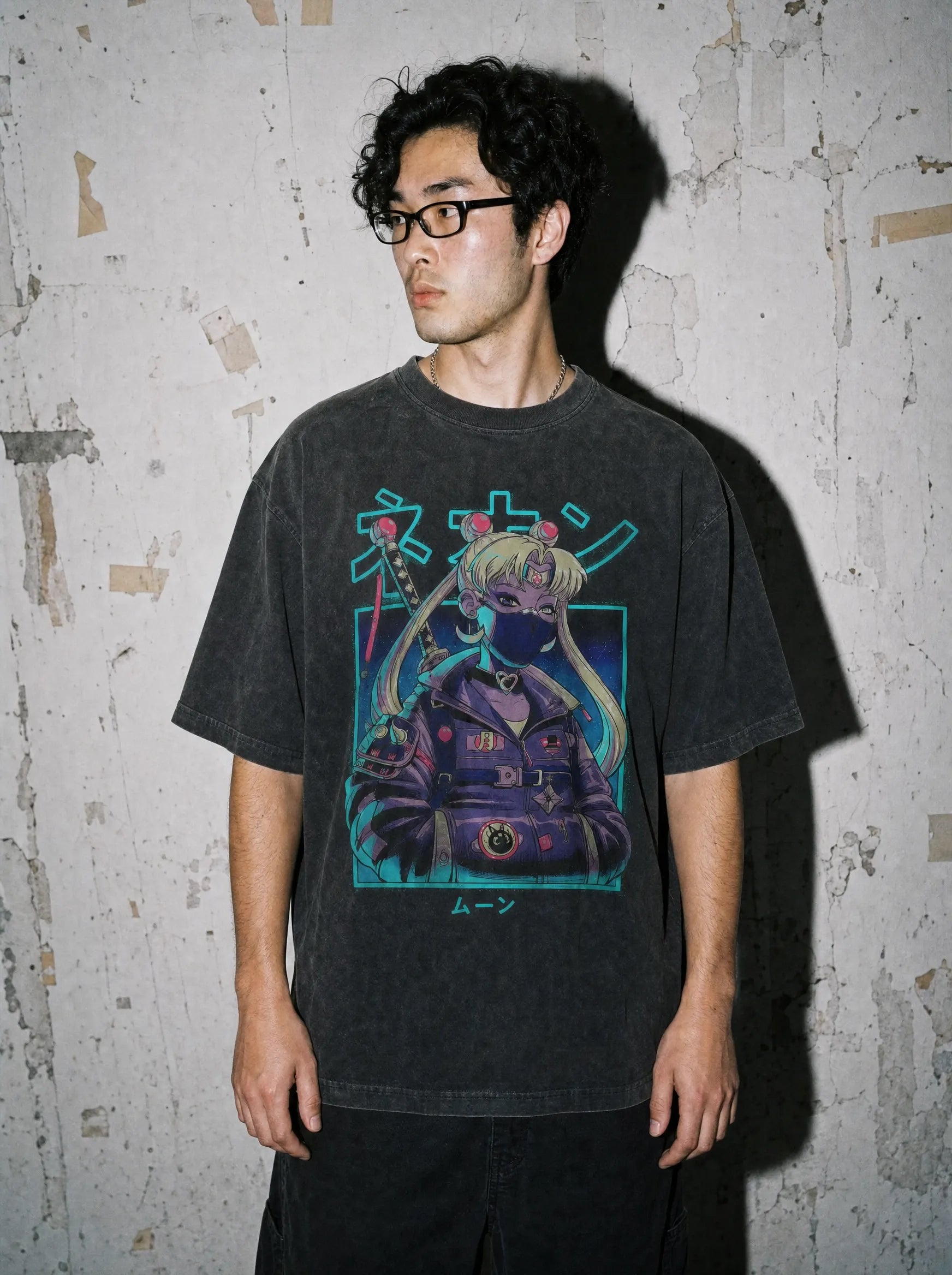 S-MOON ✦ Moon Guardian Wave Vintage Tee