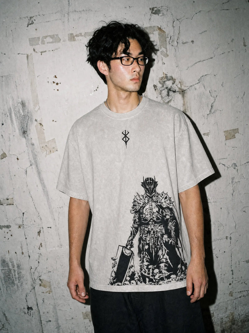 Dark Eclipse Vintage Tee - Berserk-inspired design by Torazen