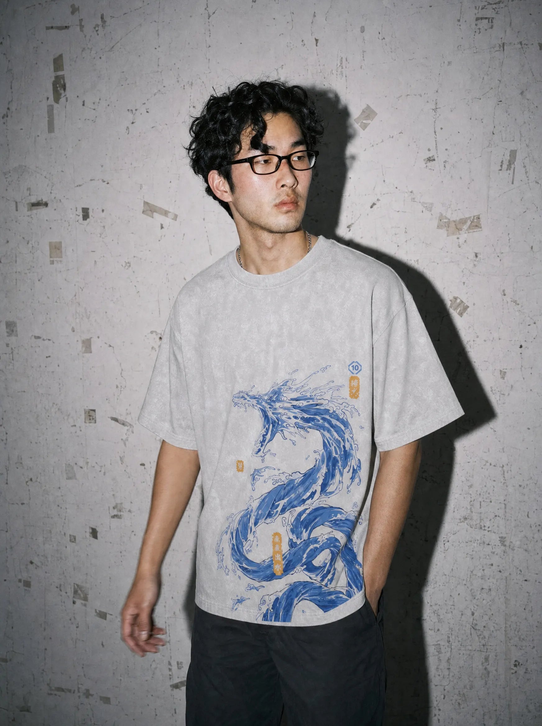 D-SLYR ✦ Water Dragon Fury Vintage Tee