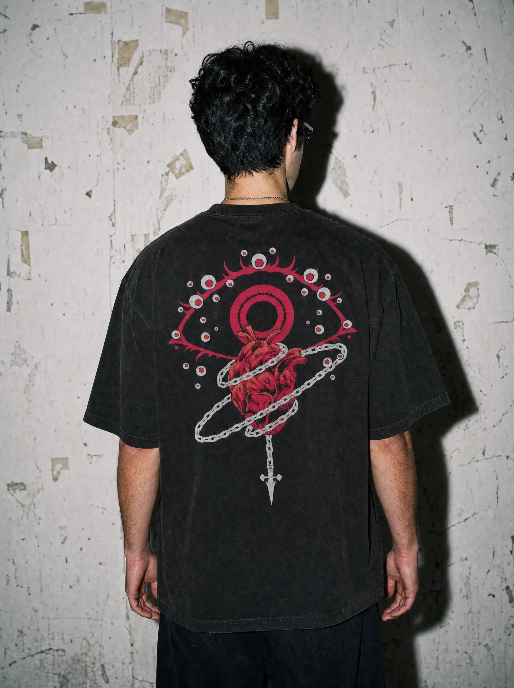 HXH ✦ Chain Jail 2-Sided Vintage Tee