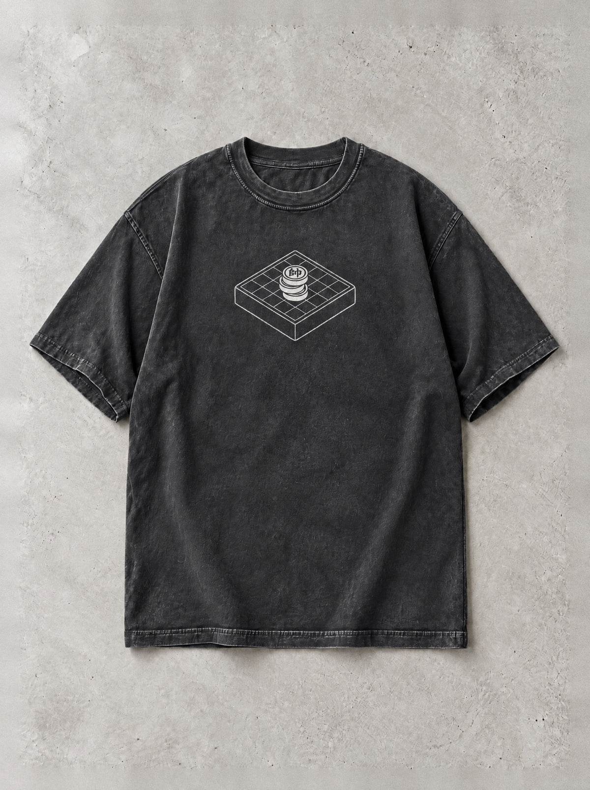 Gungi King Throne Vintage Tee - Hunter x Hunter-inspired design by Torazen, front view