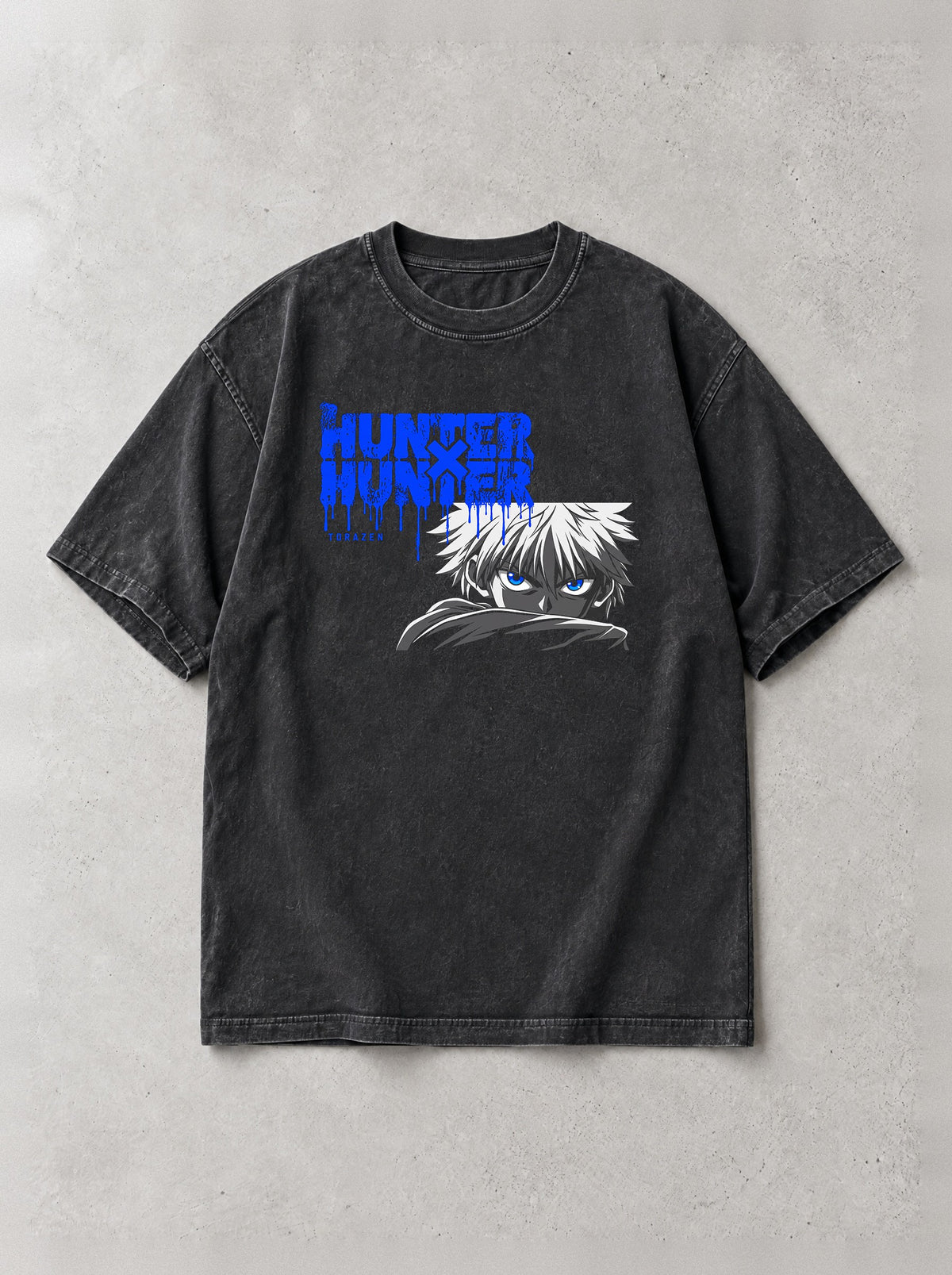 Lightning Current Form Vintage Tee by Torazen, front view