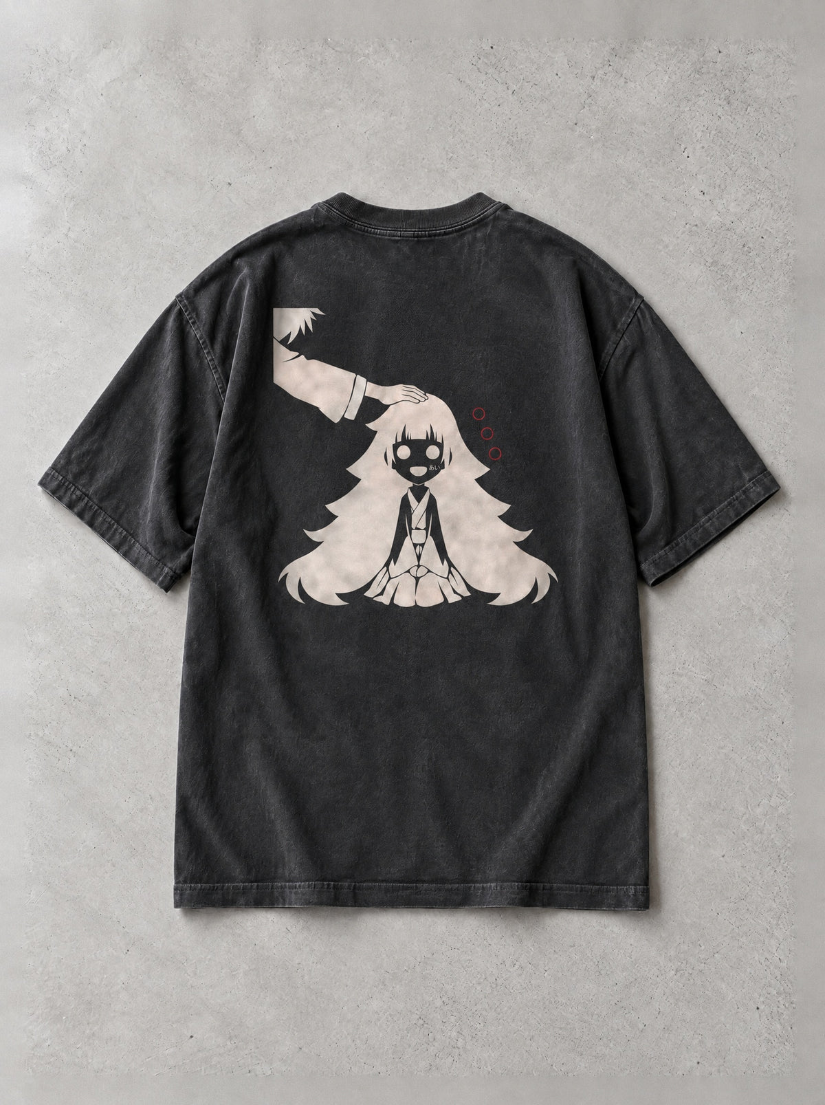 Nanika Wish Vintage Tee - Hunter x Hunter-inspired design by Torazen, back view