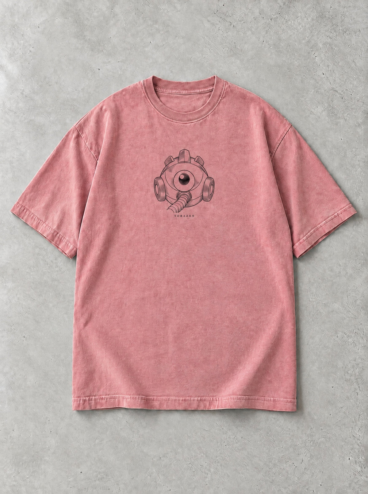 Suction Card Sweep Vintage Tee by Torazen, front view