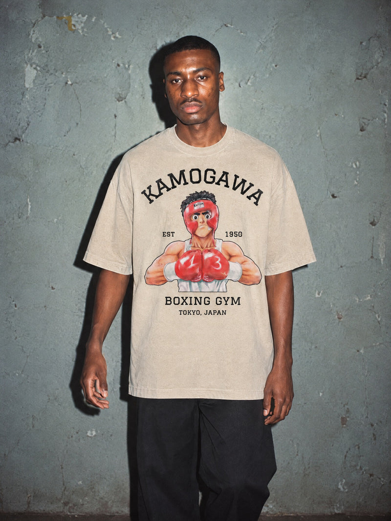 Ippo Spar Vintage Tee - Hajime no Ippo-inspired design by Torazen