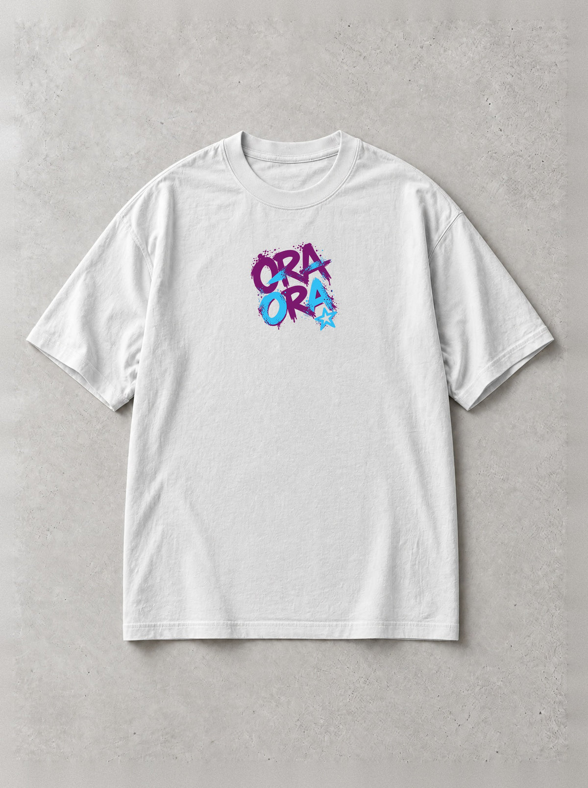 Star Rush Barrage Vintage Tee by Torazen, front view