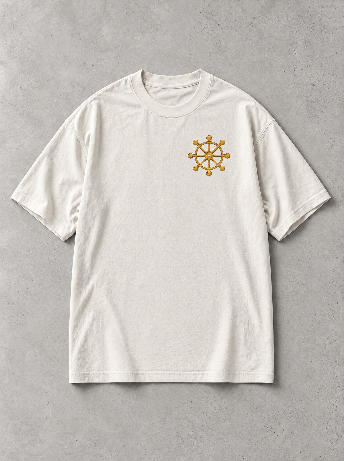 Eight Handled Wheel Vintage Tee by Torazen, front view