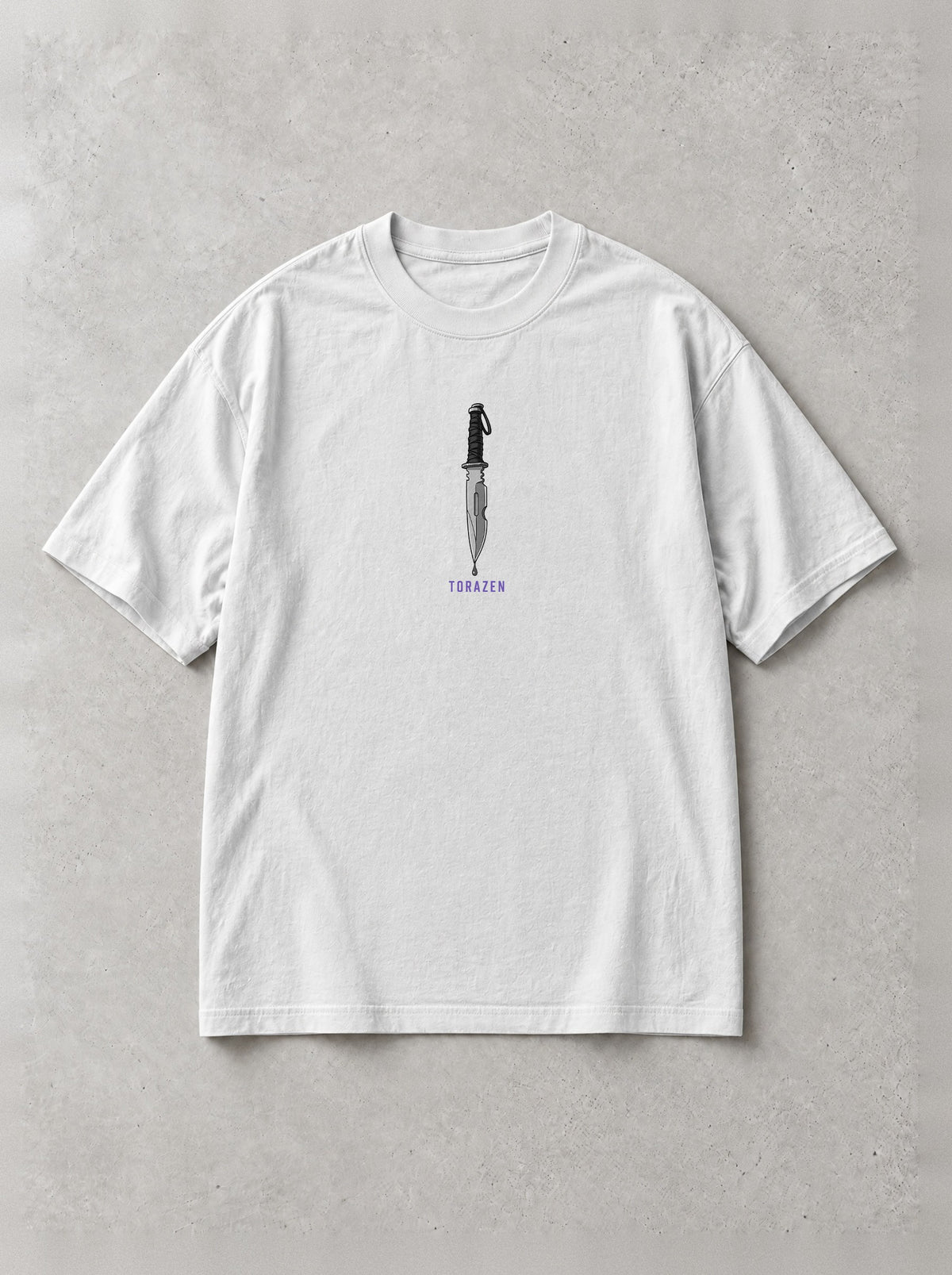 Sorcerer Killer Script Vintage Tee by Torazen, front view