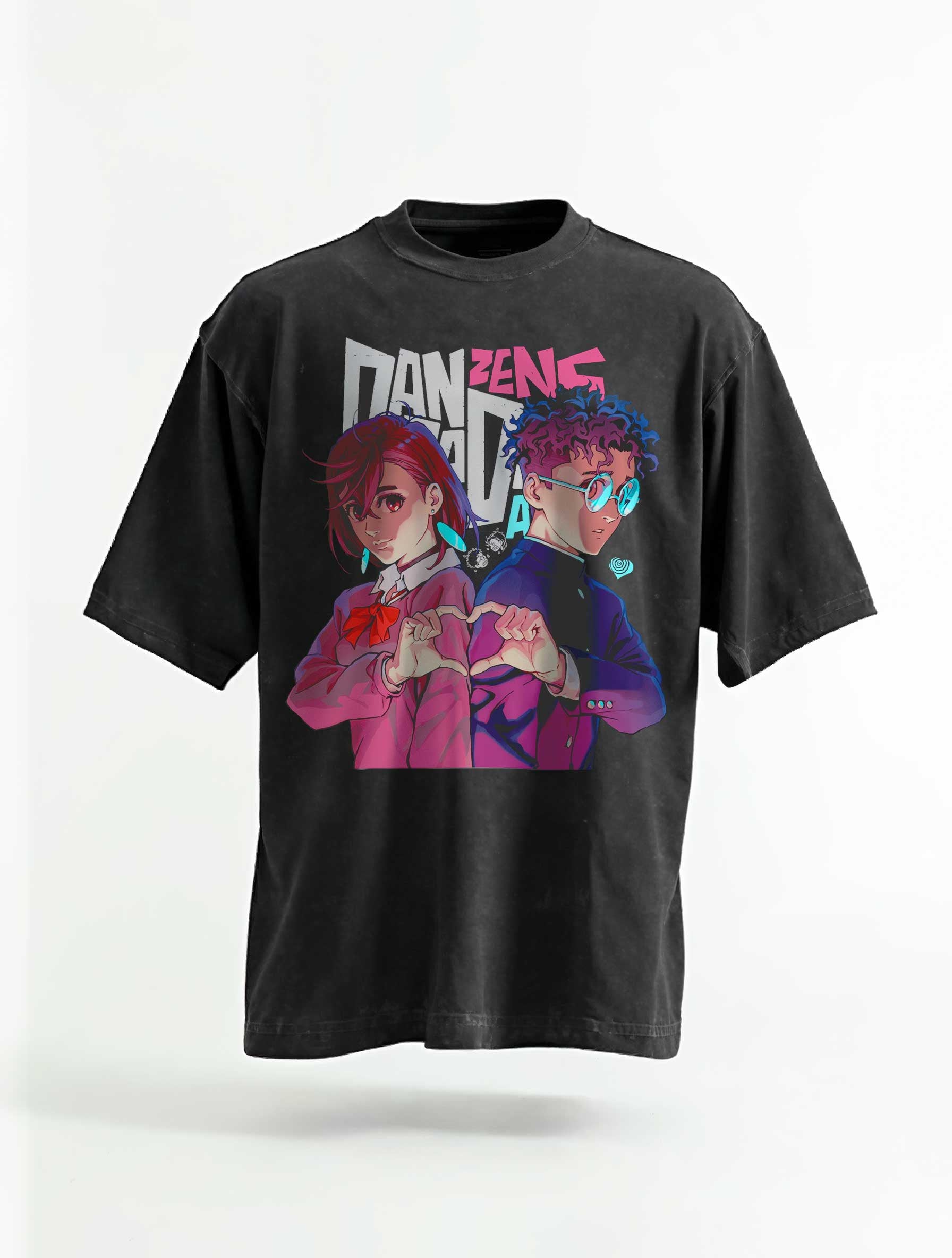 A sweatshirt with anime-inspired design, blending manga shonen style with modern streetwear aesthetic.