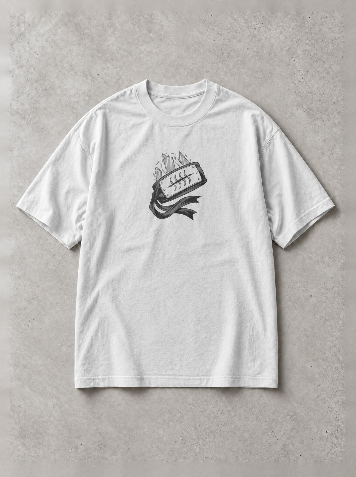 Demon Of The Mist Vintage Tee - Naruto-inspired design by Torazen, front view