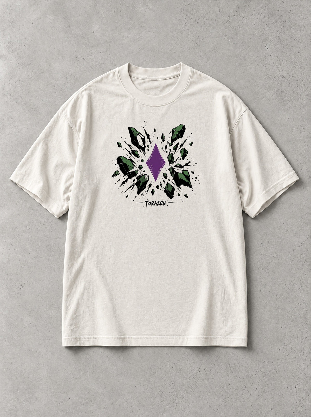 Hundred Seal Strength Vintage Tee by Torazen, front view
