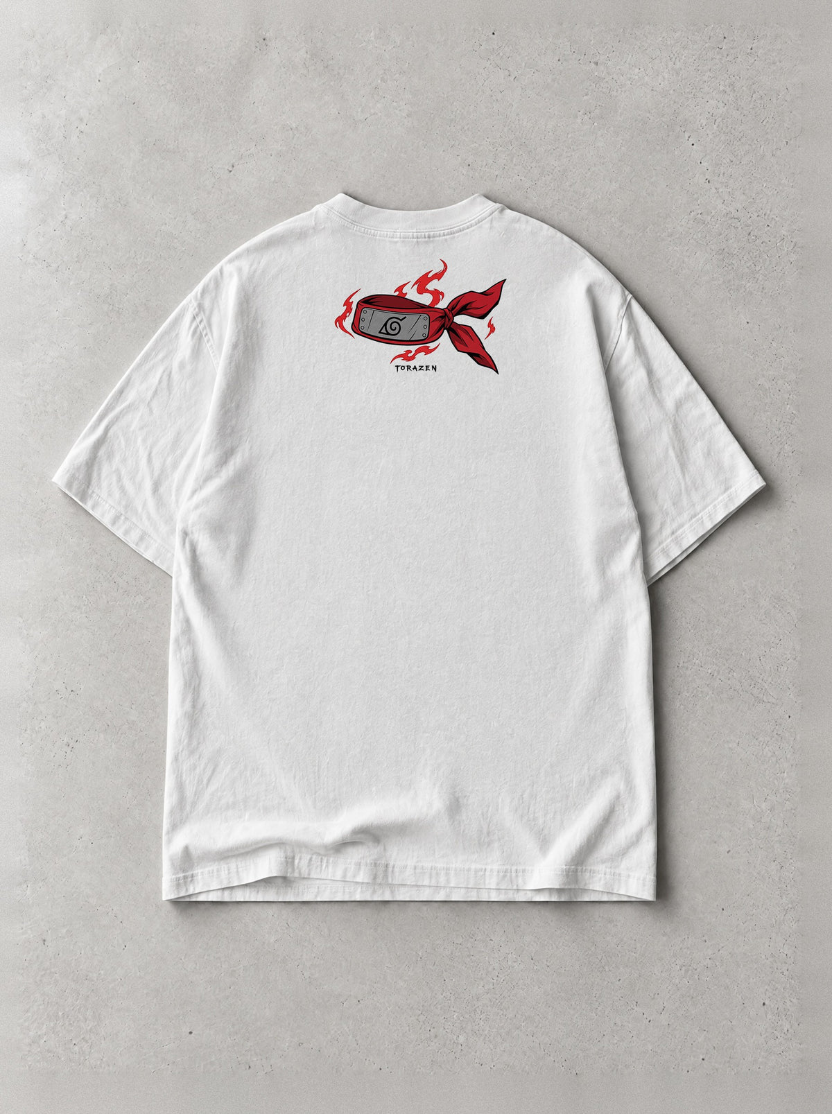 Leaf Whirlwind Kick Vintage Tee by Torazen, back view