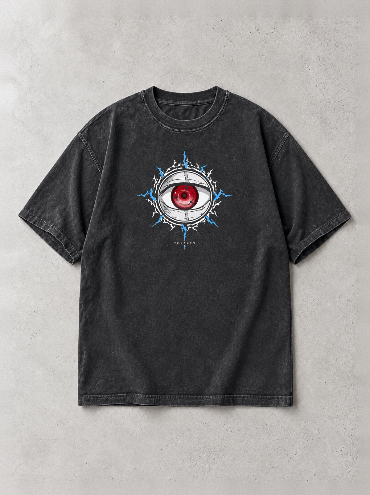 Lightning Blade Strike Vintage Tee by Torazen, front view