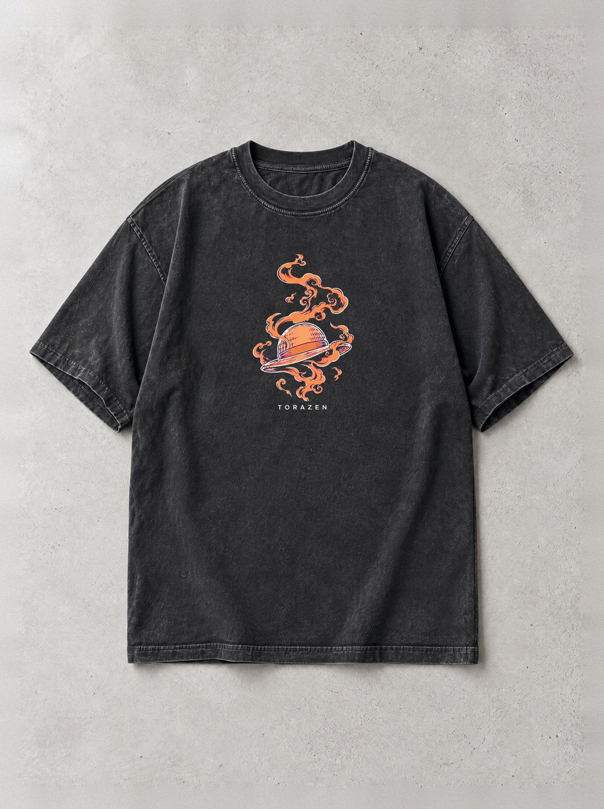 Brothers Oath Flame Vintage Tee by Torazen, front view