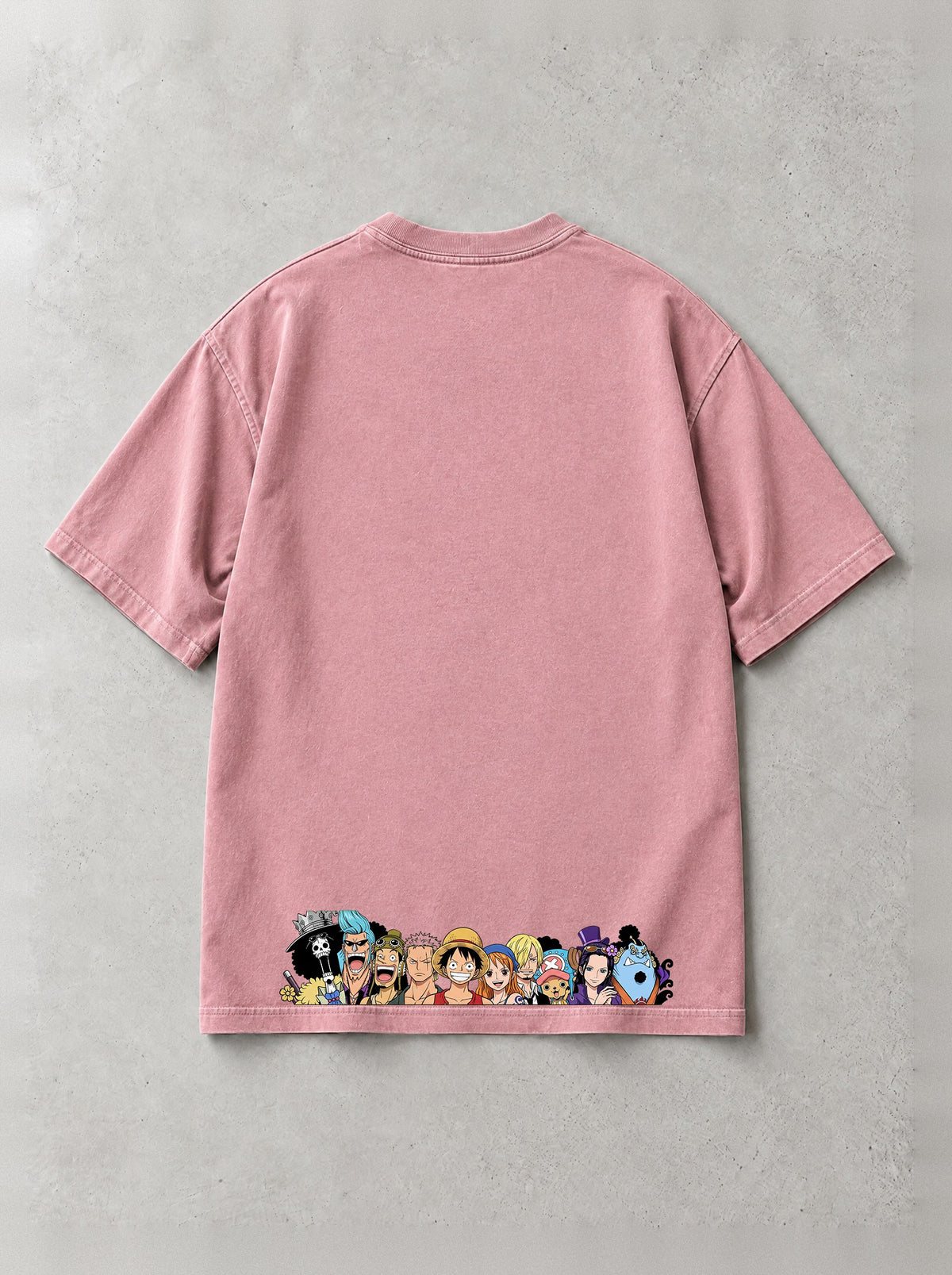 Crew Of Flags Vintage Tee by Torazen, back view