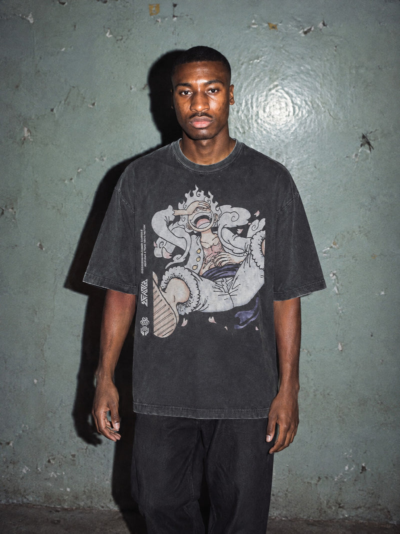 Gomu Gomu no Mi Vintage Tee - One Piece-inspired design by Torazen