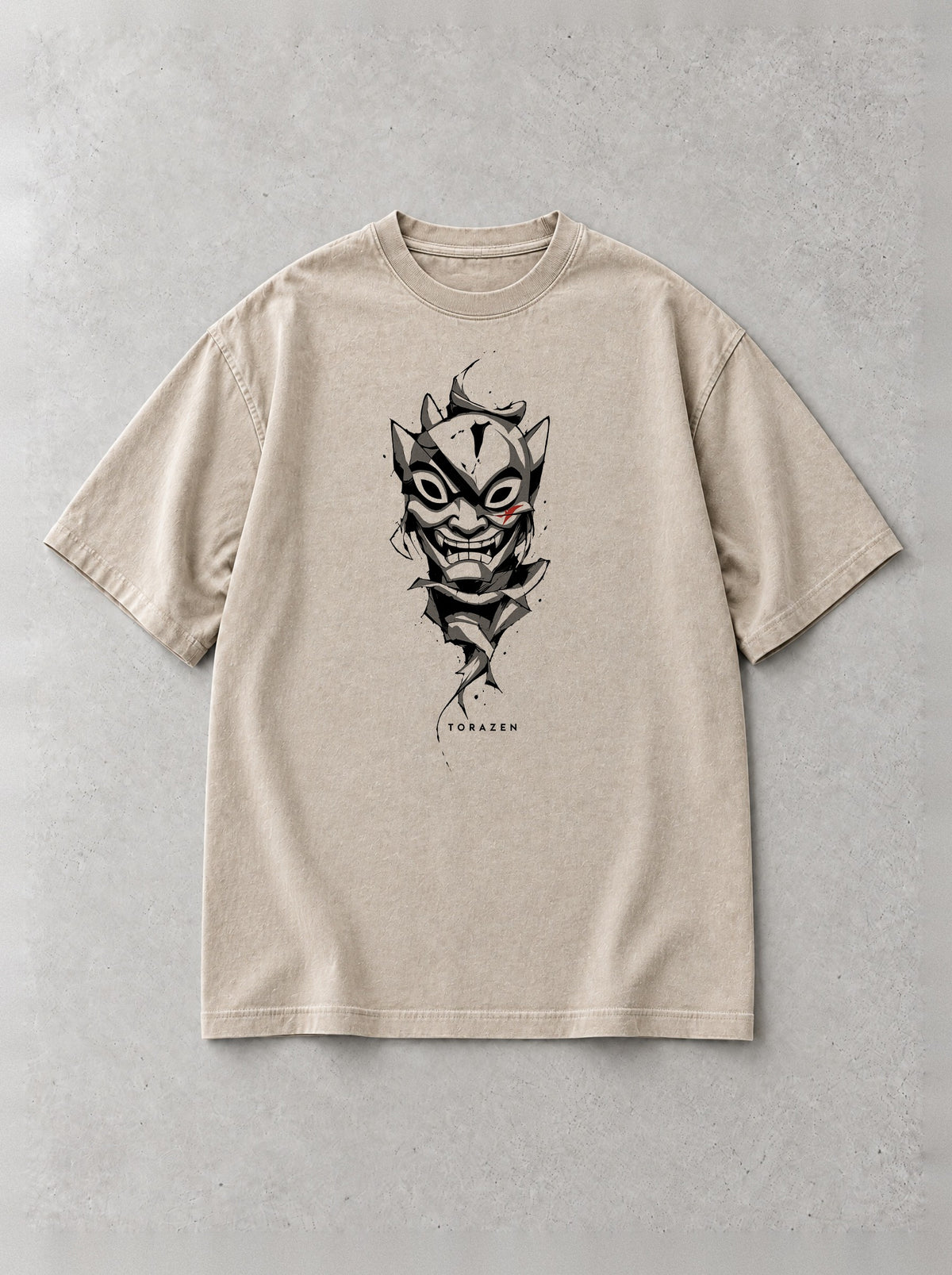 Blue Spirit Blades Vintage Tee by Torazen, front view
