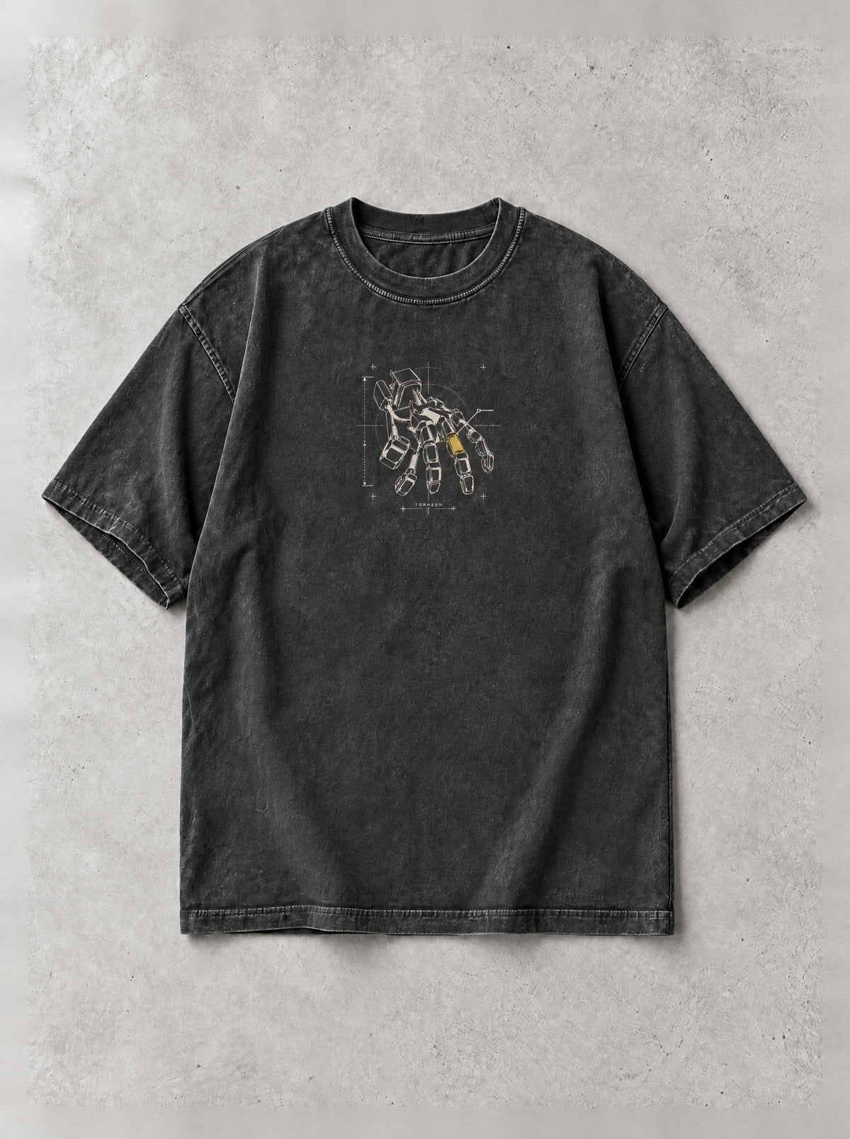 Chrome Legend Vintage Tee by Torazen, front view