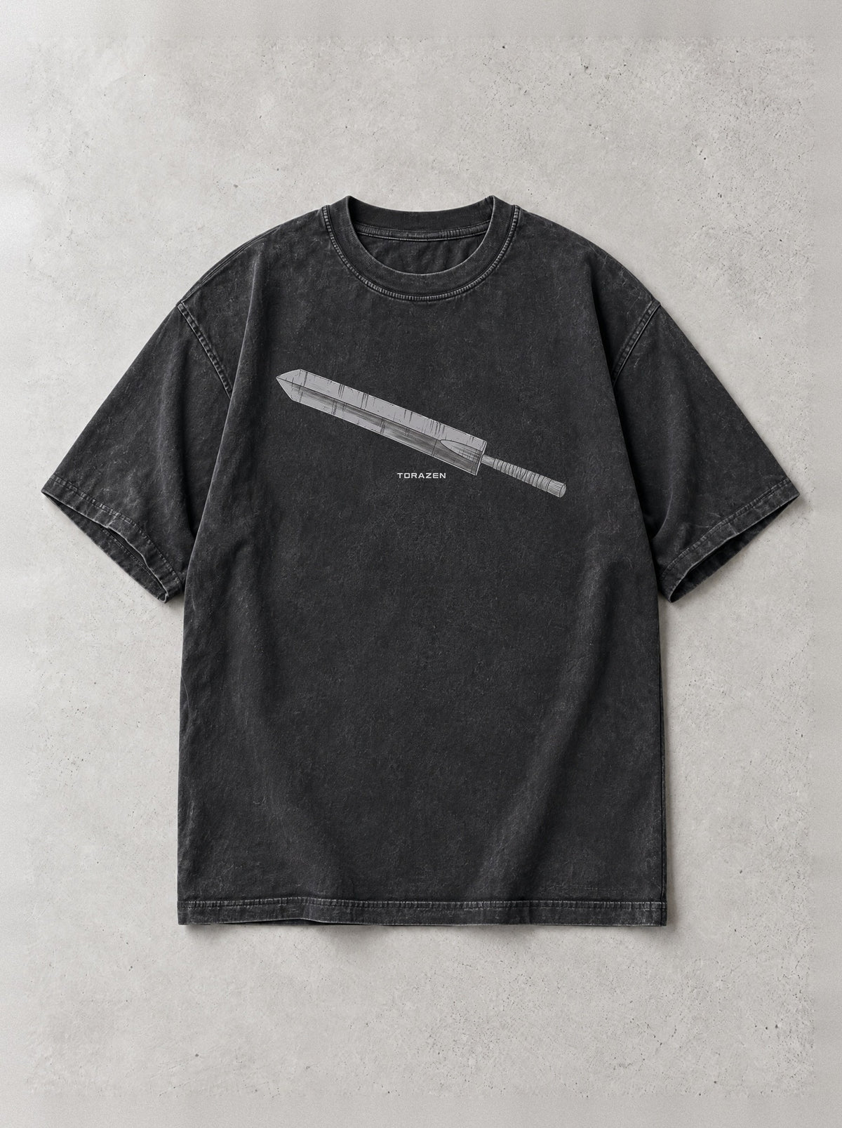 Evil Character Vintage Tee by Torazen, front view