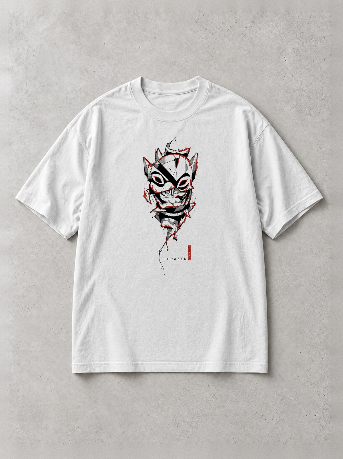 Exiled Prince Flame Vintage Tee by Torazen, front view