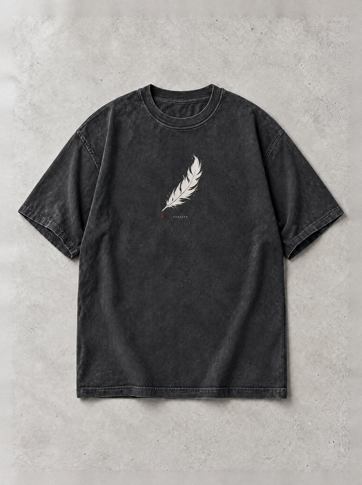 Fallen Angel Ryo Vintage Tee by Torazen, front view