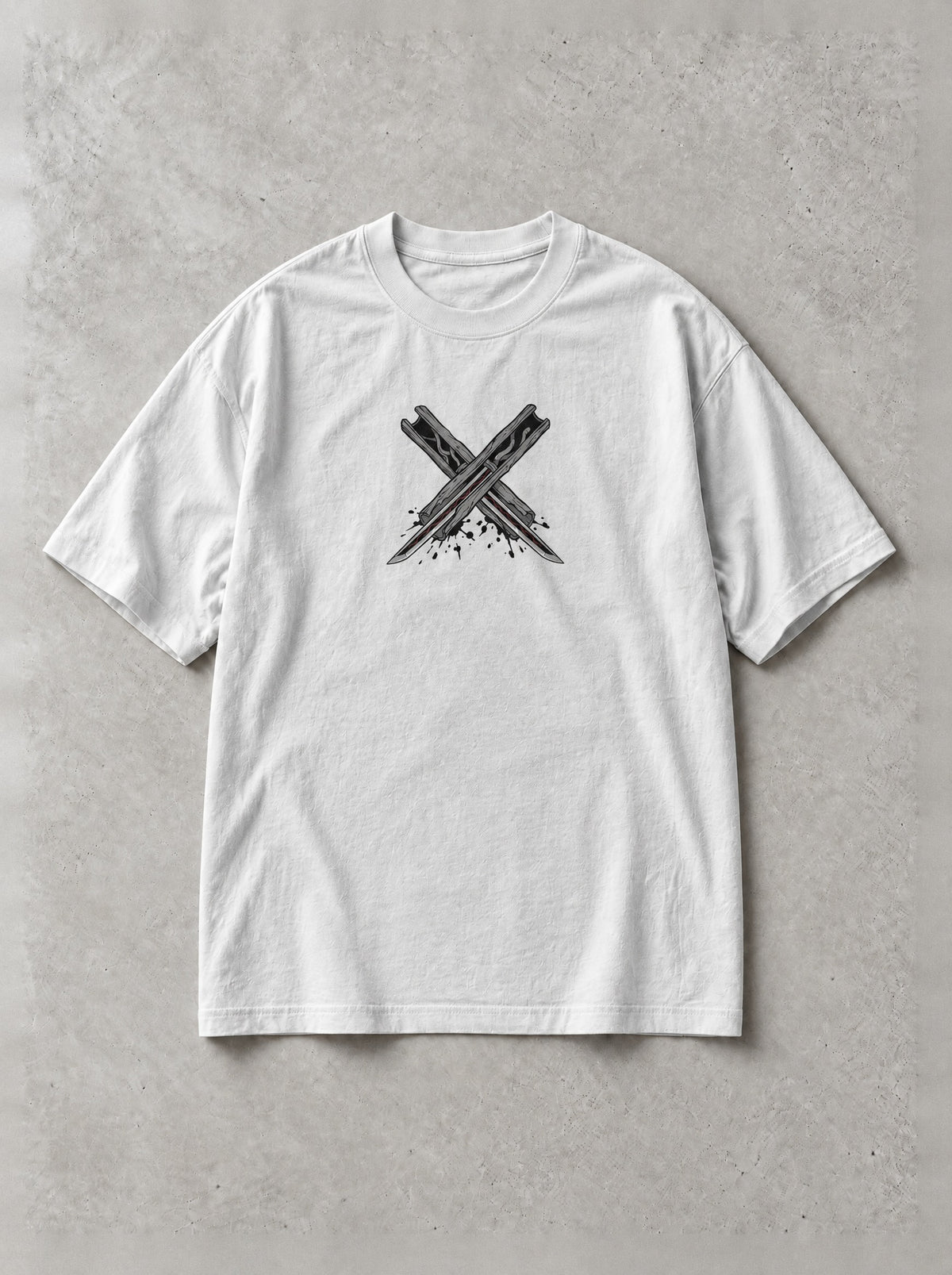 Hundred Demon Rest Vintage Tee - Dororo-inspired design by Torazen, front view