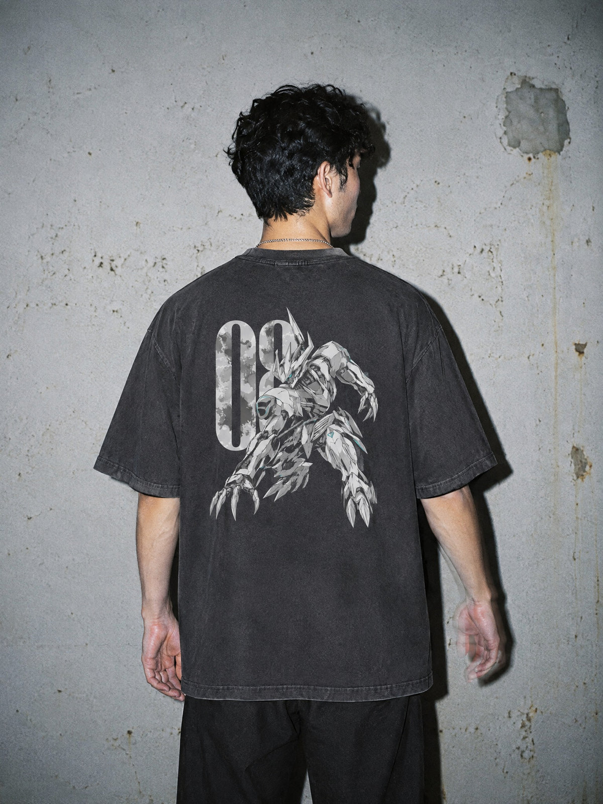 OTH ✦ Iron Blood Beast Vintage Tee by Torazen, worn on model