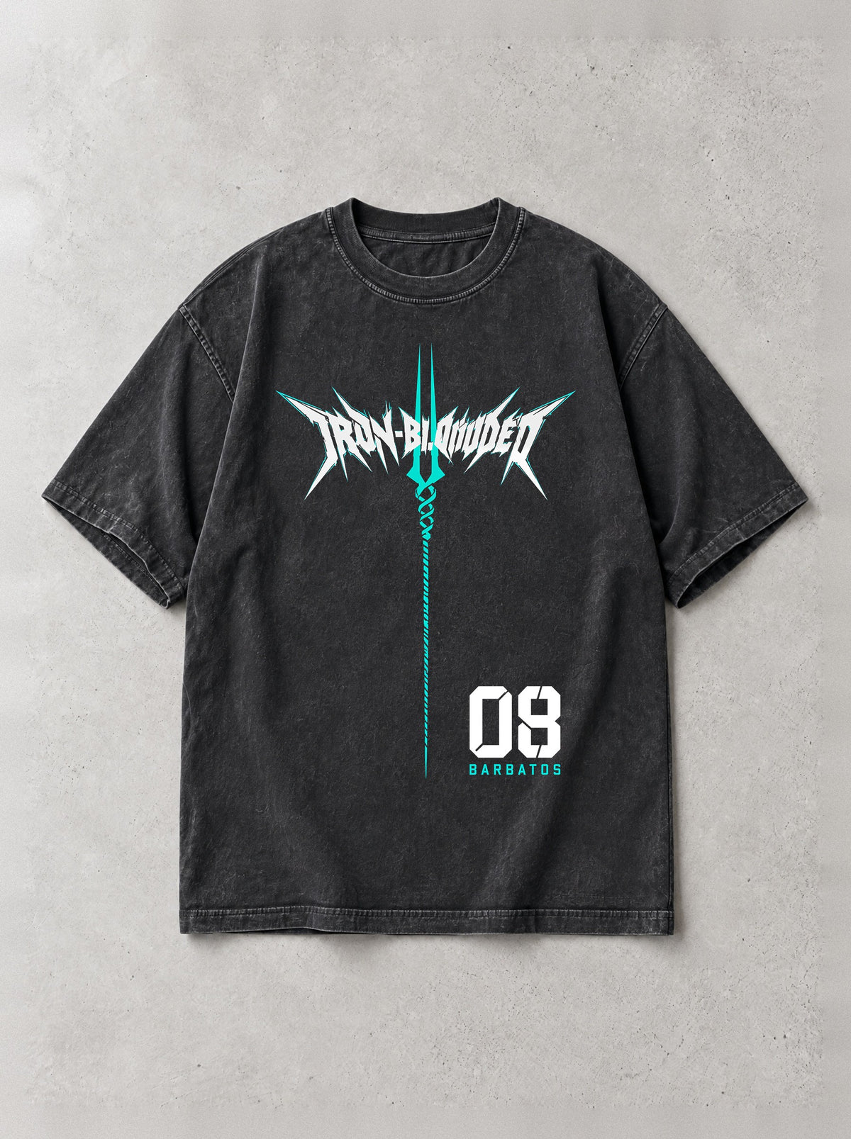 Iron Blood Beast Vintage Tee by Torazen, front view