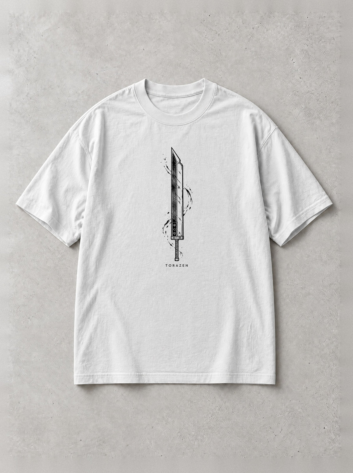 Meteor Buster Stand Vintage Tee by Torazen, front view