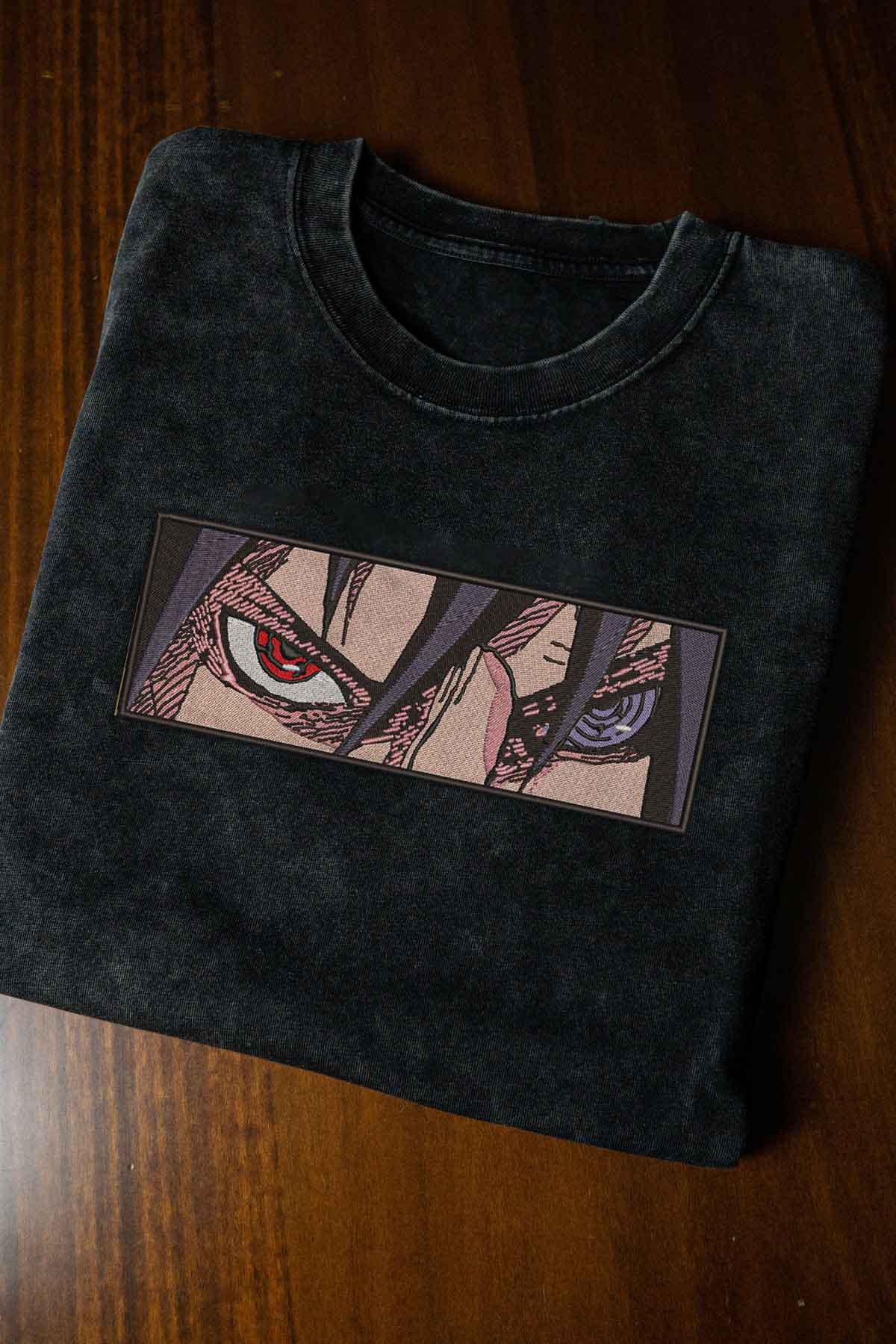 A sweatshirt with anime-inspired design, blending manga shonen style with modern streetwear aesthetic.
