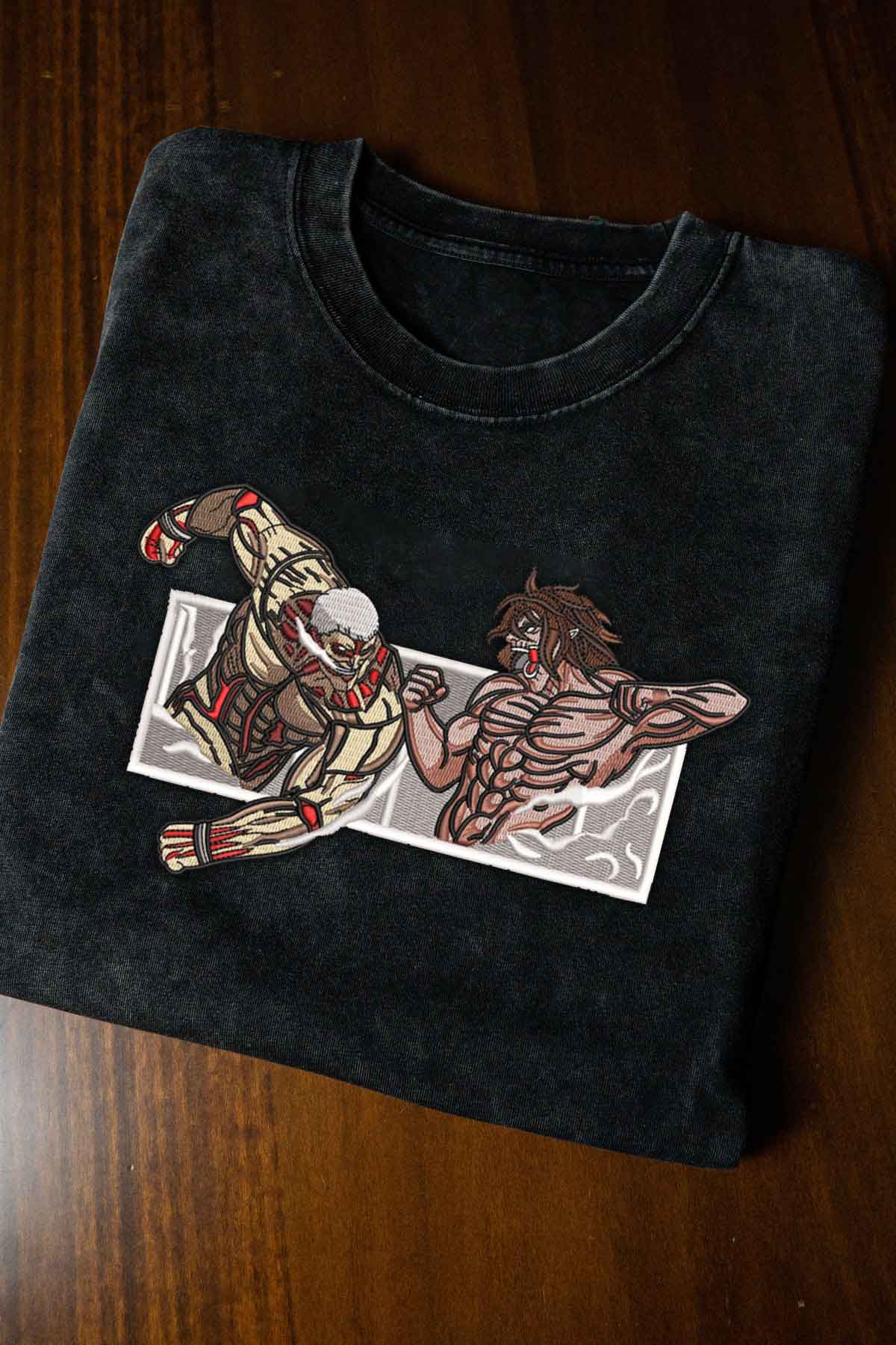 A sweatshirt with anime-inspired design, blending manga shonen style with modern streetwear aesthetic.