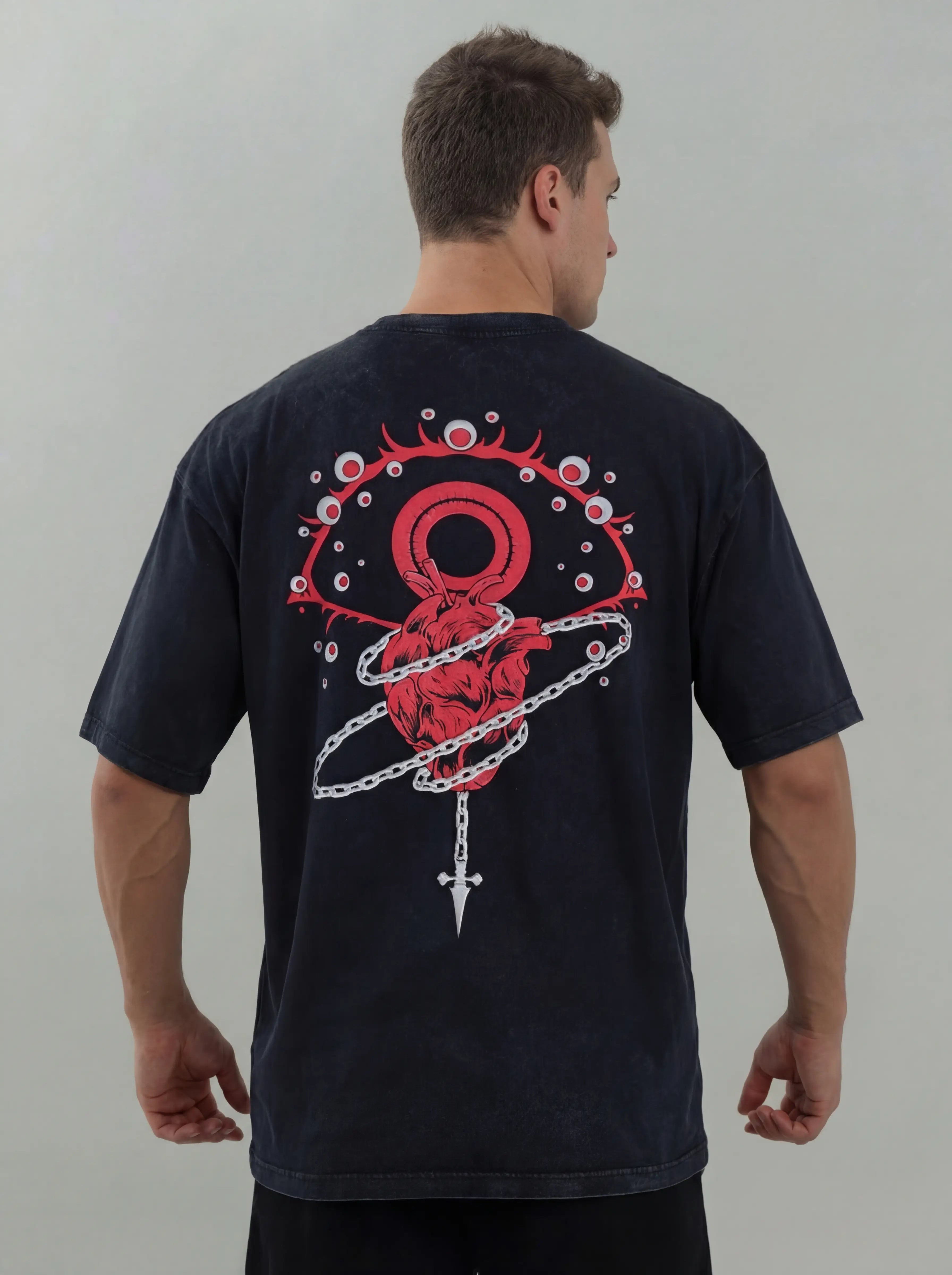 HXH ✦ Chain Jail 2-Sided Vintage Tee