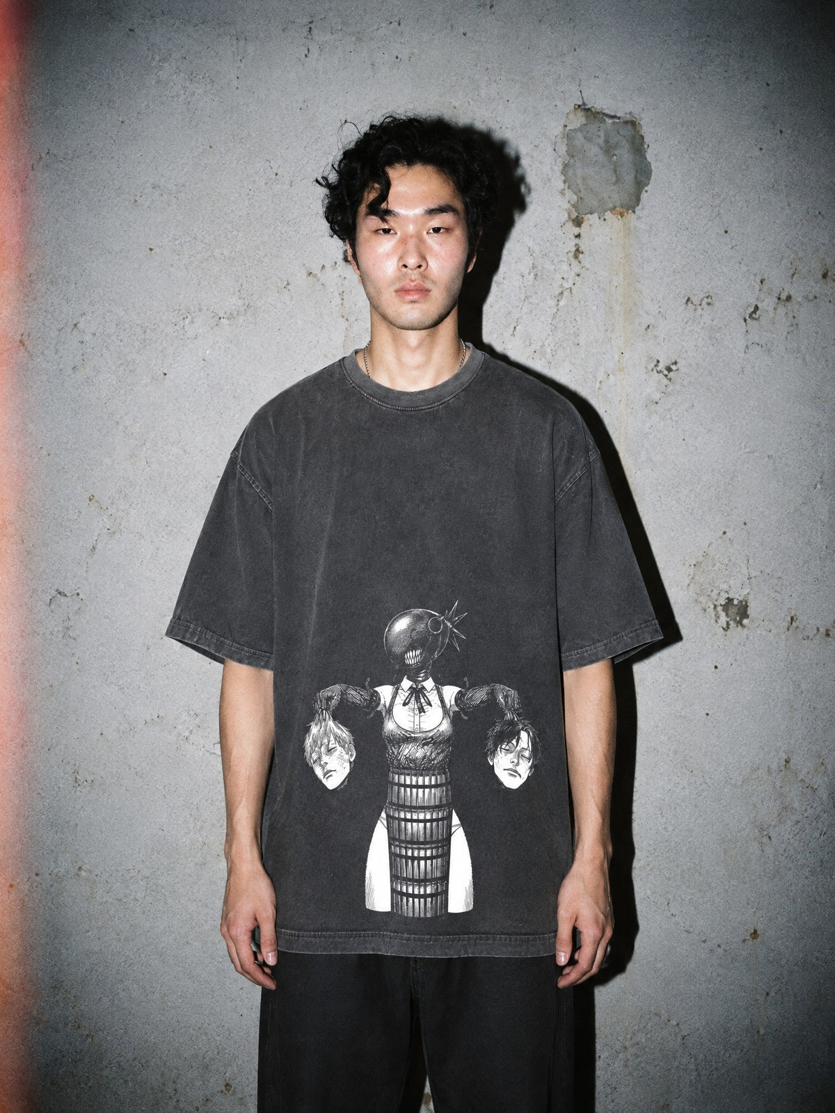 CSM ✦ Bomb Head Trophy Vintage Tee by Torazen, worn on model