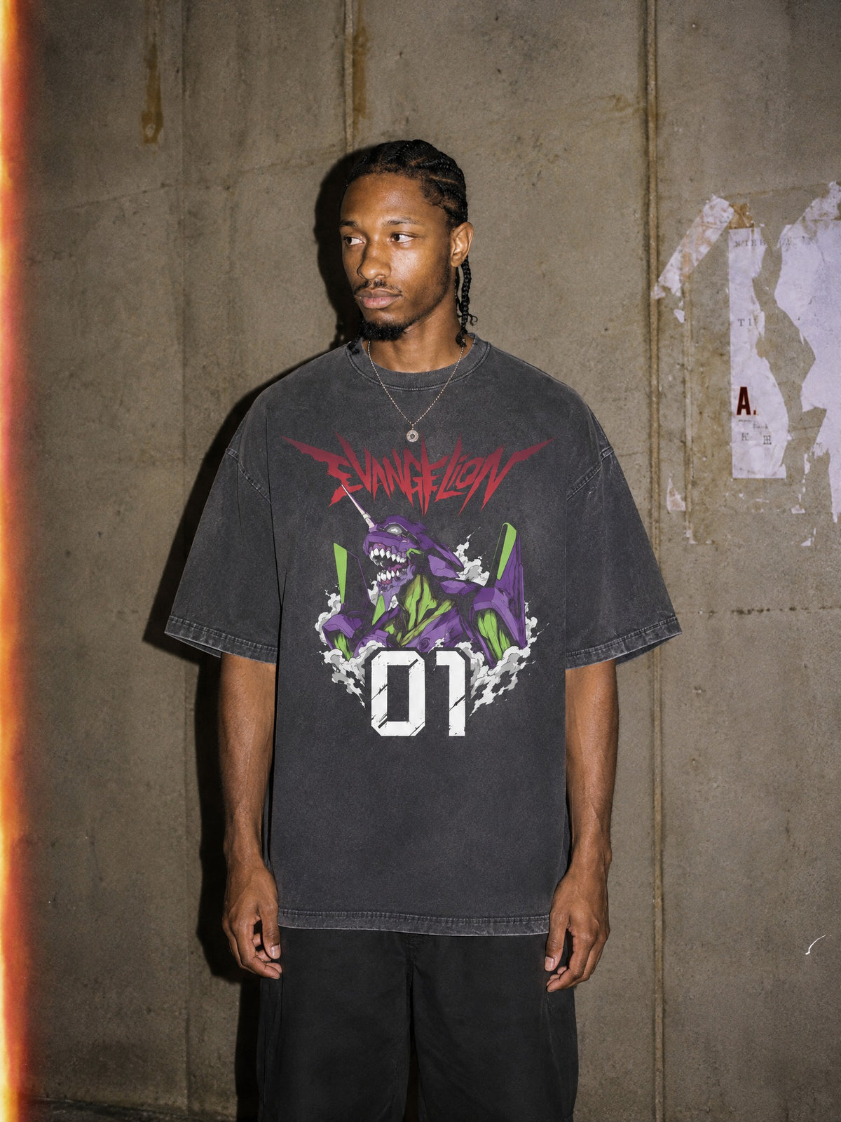 EVA ✦ First Unit Rampage Vintage Tee by Torazen, worn on model